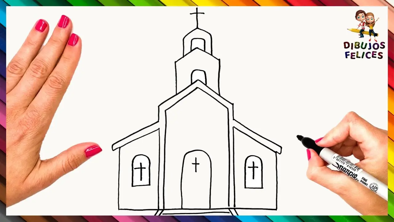 Cómo dibujar una iglesia: Una tutorial paso a paso para principiantes - Cómo dibujar realista pasos cómo puedo dibujar una iglesia - Cómo dibujar realista pasos