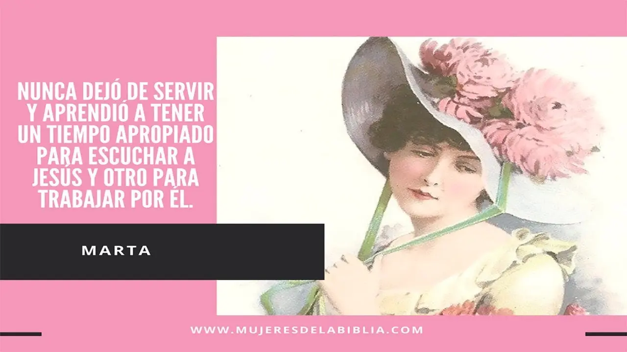 Marta: La Mujer de Fe y Acción en la Biblia - Cómo era Martha mujeres de la biblia marta - Cómo era Martha