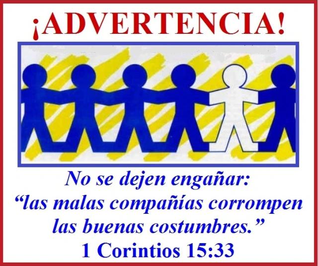 las malas compañias segun la biblia - Cómo nos afectan las malas compañías