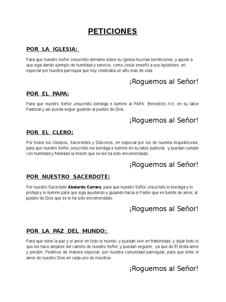 peticiones para misa por el dia del trabajo - Cómo ofrecer el trabajo a Dios