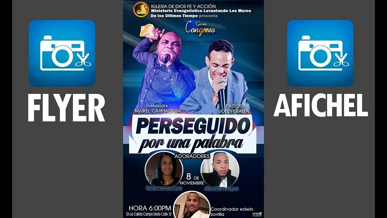 Cómo crear un flyer para tu iglesia - Cómo realizar mis propios flyer como hacer un flyer para una iglesia - Cómo realizar mis propios flyer