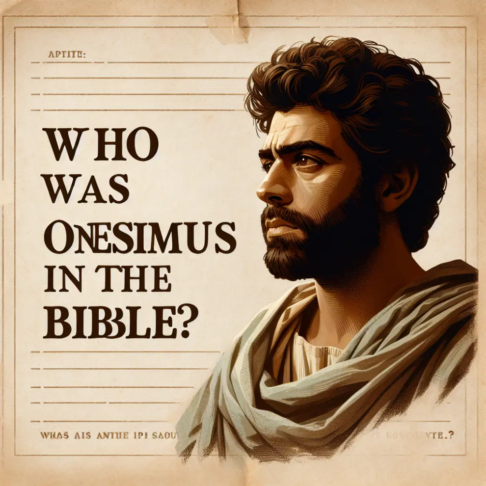 ¿Quién era Onésimo en la Biblia? Un Estudio de su Historia y Significado - Cómo se consideraba el apóstol Pablo a Onésimo quien era onesimo en la biblia - Cómo se consideraba el apóstol Pablo a Onésimo