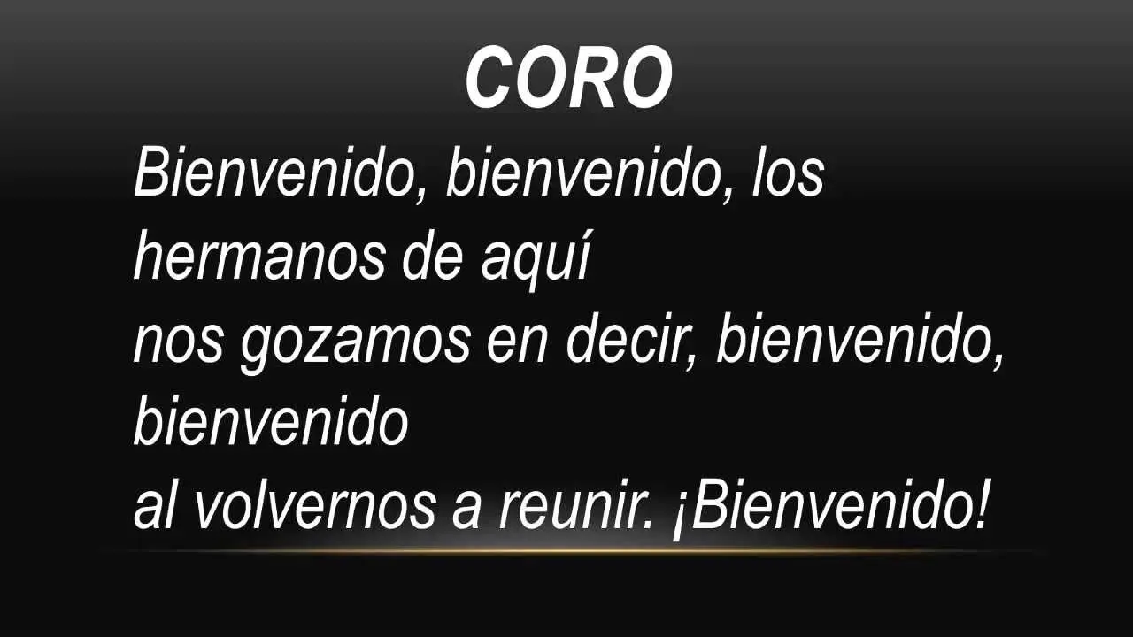Himnos de Bienvenida en la Iglesia de Cristo - Cómo se debe cantar los himnos himno de bienvenida iglesia de cristo letra - Cómo se debe cantar los himnos