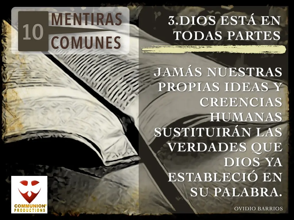 Dios está en todos lados: Un recorrido por la Biblia - Cómo se dice cuando Dios está en todos lados dios esta en todos lados biblia - Cómo se dice cuando Dios está en todos lados