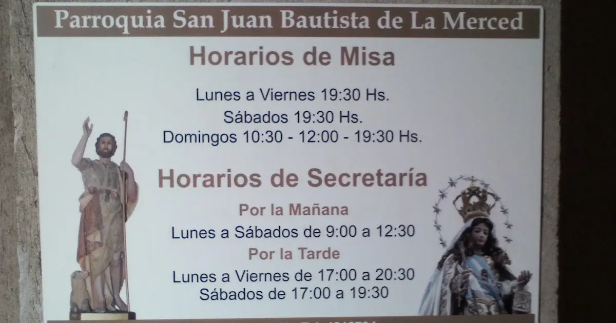 Iglesia de la Merced: Horarios, Historia y Contacto - Cómo se llama la parroquia de la Merced iglesia de la merced horarios - Cómo se llama la parroquia de la Merced