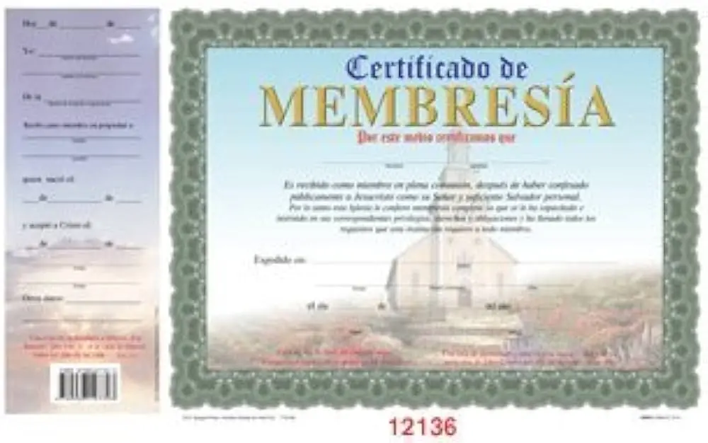 ¿Qué es un Certificado de Membresia en una Iglesia Evangélica? - Cómo se llega a ser miembro de la iglesia certificado de membresia iglesia evangelica - Cómo se llega a ser miembro de la iglesia