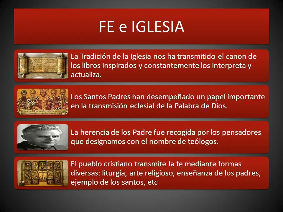 que tiene que ver mi fe con la iglesia - Cómo se transmite la fe en la Iglesia