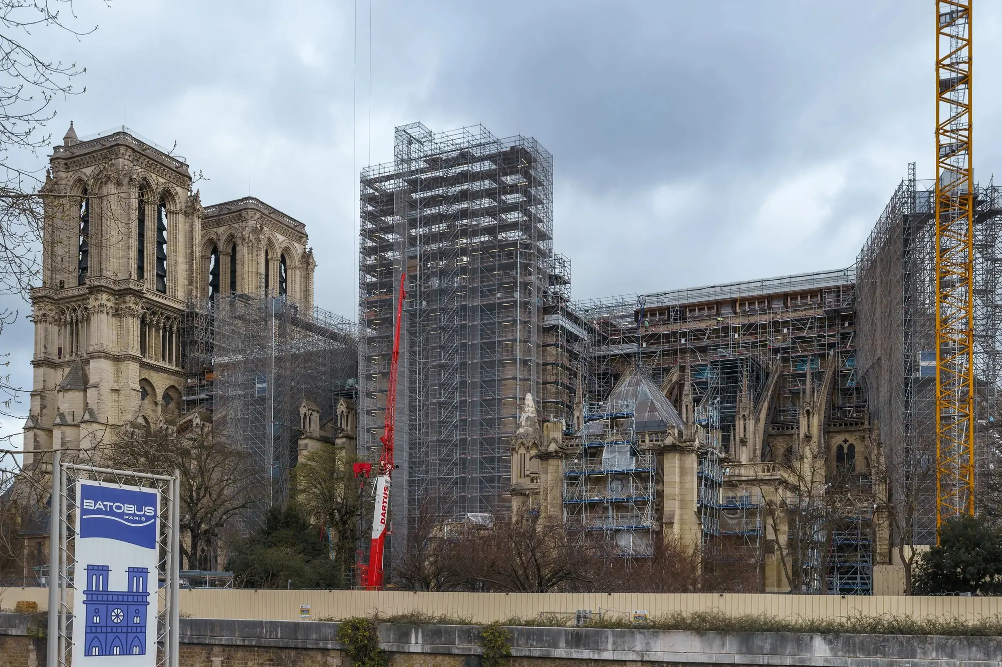 como quedo la iglesia de notre dame despues del incendio - Cómo va la reconstrucción de la catedral de Notre Dame