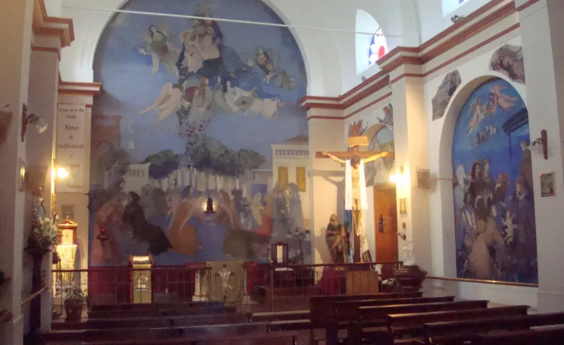 iglesia pintada por soldi - Cuál es el gentilicio de Glew
