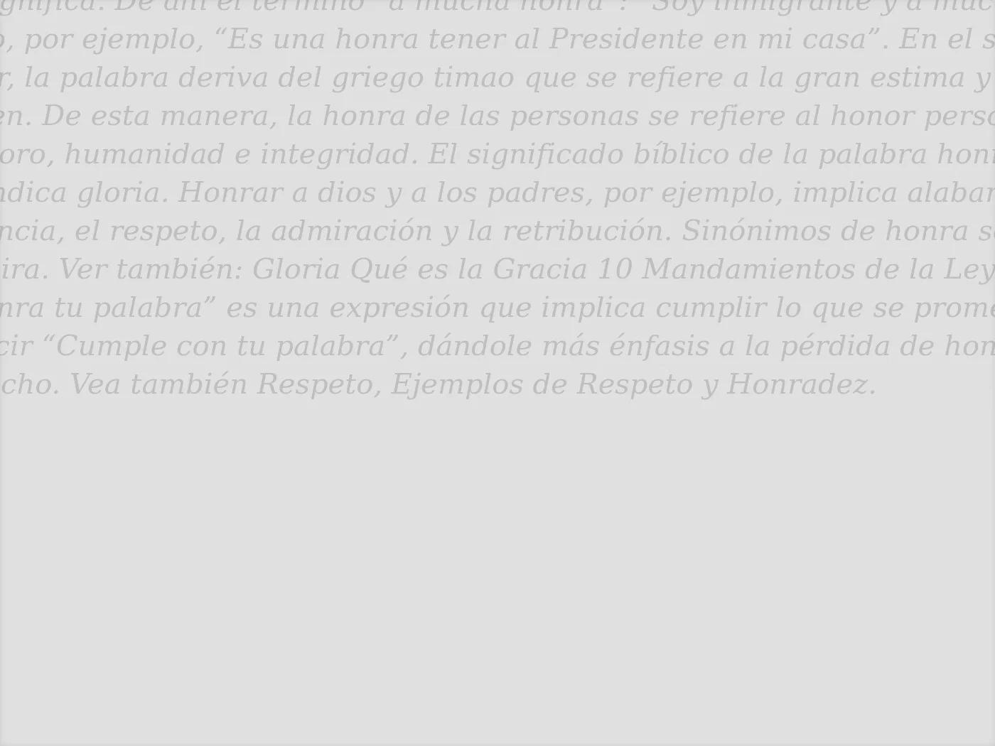 A quién debemos honrar según la Biblia: Un viaje a través de los mandamientos divinos - Cuál es la honra del hombre a quien debemos honrar según la biblia - Cuál es la honra del hombre
