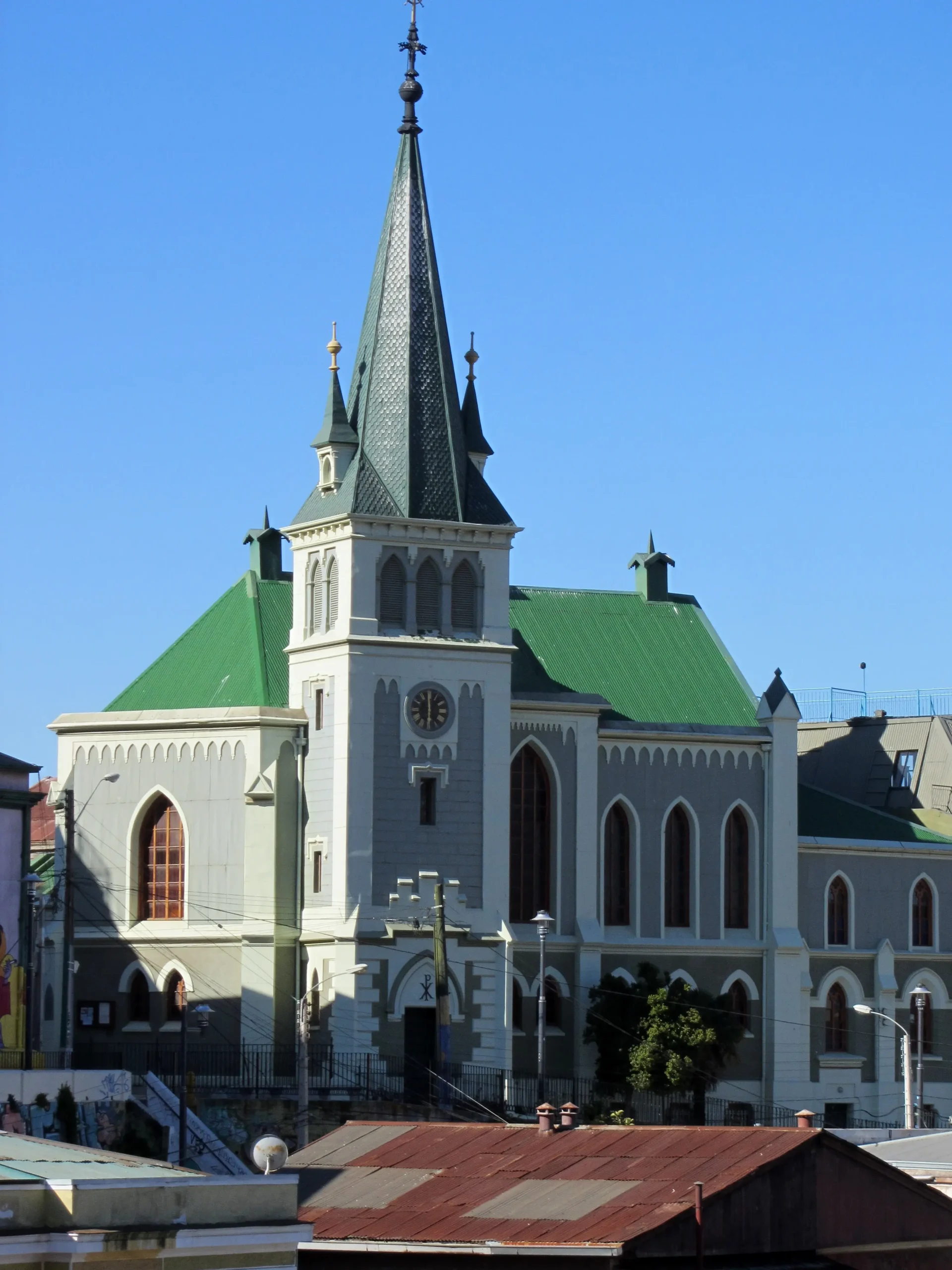 iglesia de valparaíso - Cuál es la iglesia más grande en Chile