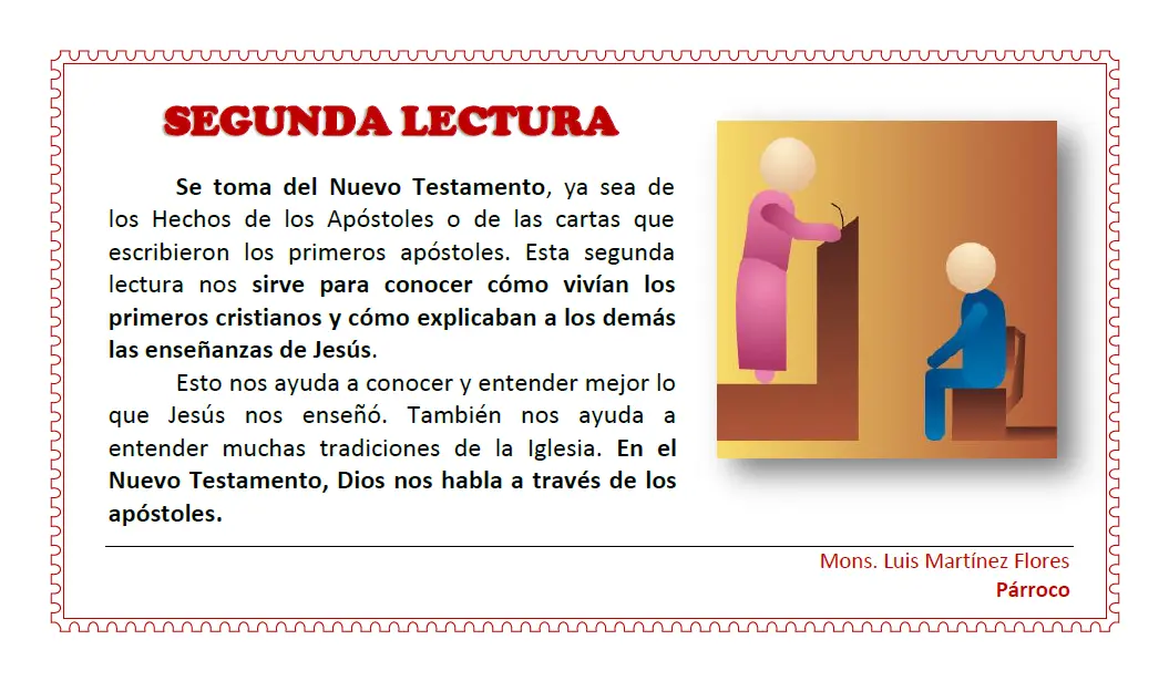 La Segunda Lectura de la Misa: Un Viaje a las Escrituras - Cuál es la segunda lectura segunda lectura de la misa - Cuál es la segunda lectura