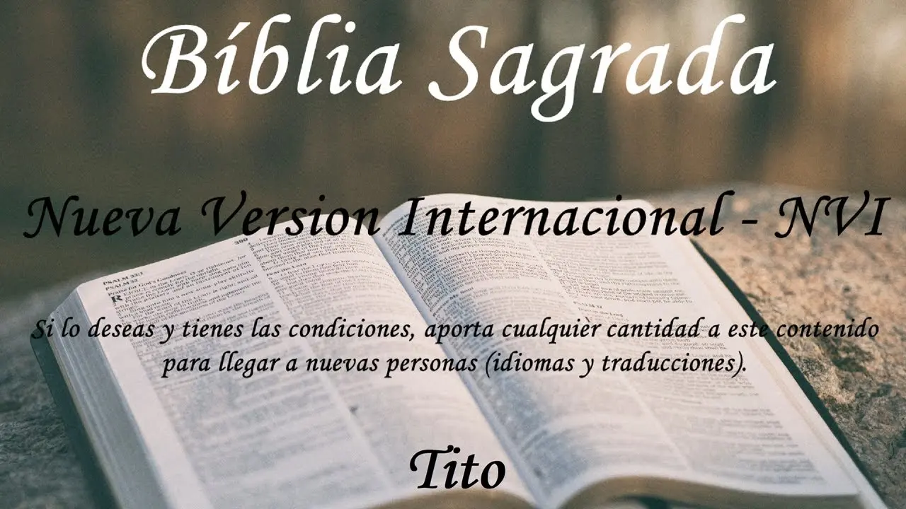 La Biblia Hablada: Tito - Un Estudio Profundo - Cuál fue el Ministerio de Tito la biblia hablada tito - Cuál fue el Ministerio de Tito
