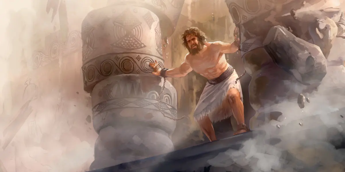 Sansón: El Héroe Bíblico de Fuerza Sobrehumana - Cuál fue la desobediencia de Sansón sanson biblia - Cuál fue la desobediencia de Sansón