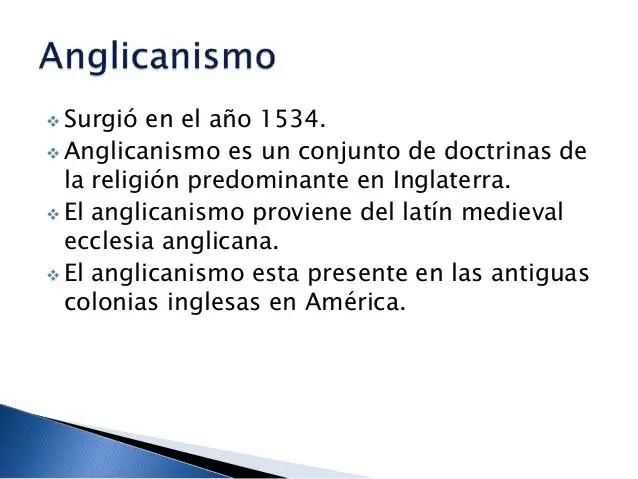 fundamentos de la iglesia anglicana - Cuáles son las creencias fundamentales de la Iglesia Anglicana