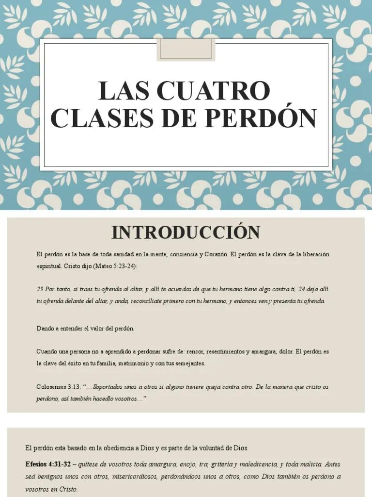 El Perdón en la Biblia: Un Viaje de Sanación y Restauración - Cuáles son las formas de perdonar tipos de perdon segun la biblia - Cuáles son las formas de perdonar