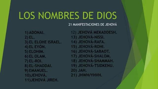 manifestaciones del poder de dios en la biblia - Cuáles son las manifestaciones del poder de Dios