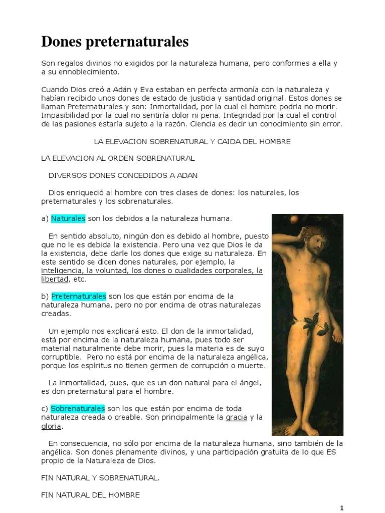 Los Dones Sobrenaturales Según la Biblia - Cuáles son los dones preternaturales cuales son los dones sobrenaturales según la biblia - Cuáles son los dones preternaturales