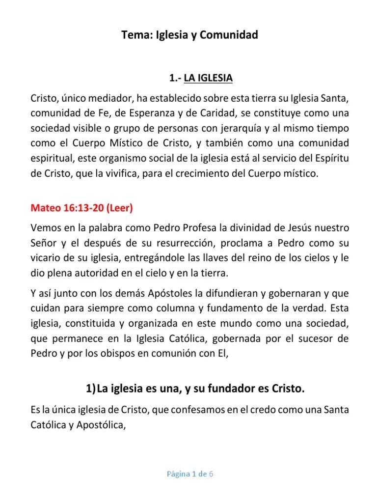 La Iglesia y la Comunidad Kerigma: Un Llamado a la Misión - Cuáles son los Kerigmas de la Iglesia iglesia y comunidad kerigma - Cuáles son los Kerigmas de la Iglesia