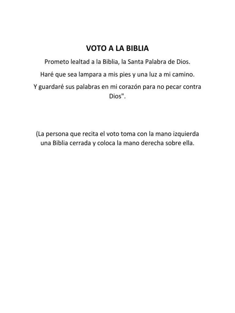 que es un voto en la biblia - Cuando hagas un voto a Dios