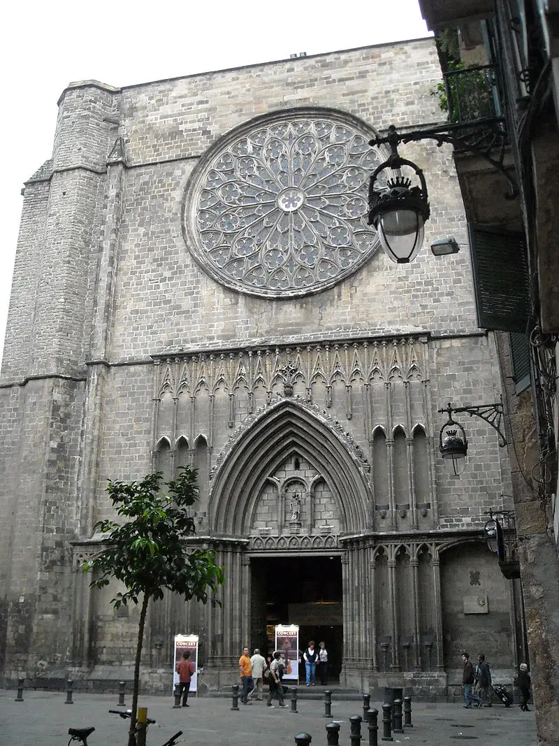 La Iglesia de Santa Maria del Pi: Un Tesoro Gótico en el Corazón de Barcelona - Cuándo se construyó Santa María del Pi iglesia del pi - Cuándo se construyó Santa María del Pi