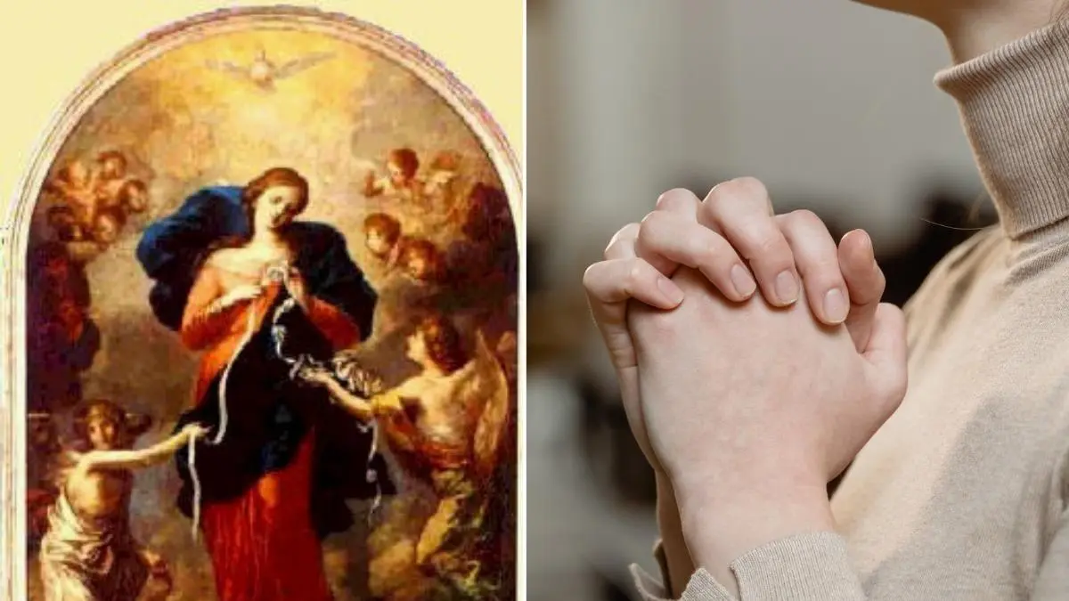 desatanudos horarios de misa - Cuándo se le reza a la Virgen Desatanudos
