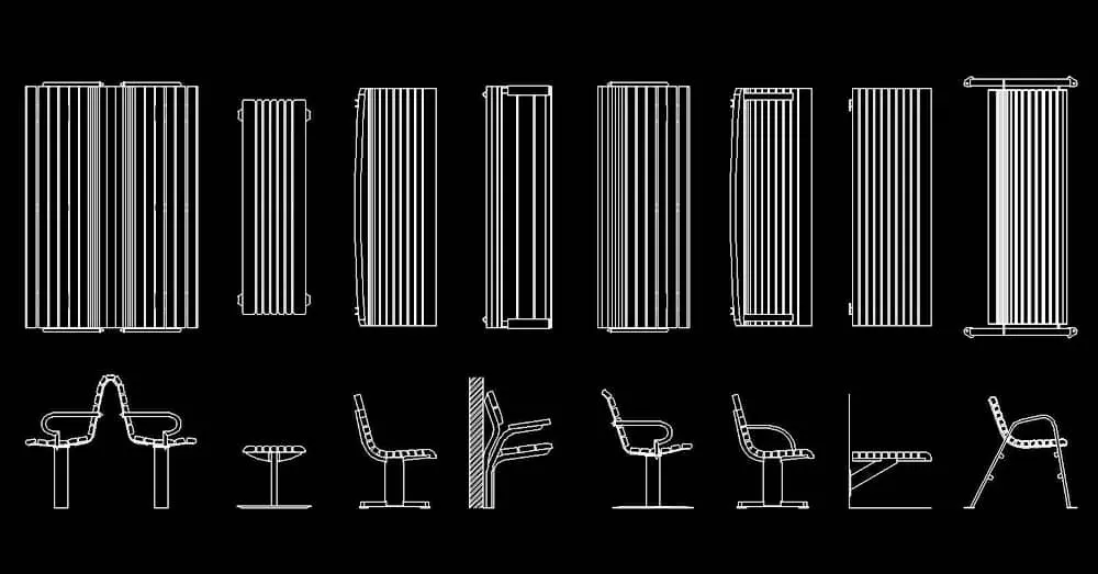 bancas de iglesia autocad - Cuánto mide un closet en AutoCAD
