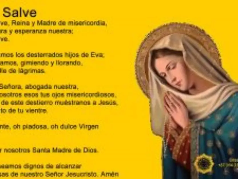 donde dice en la biblia dios te salve maria - Donde aparece la salve en la Biblia