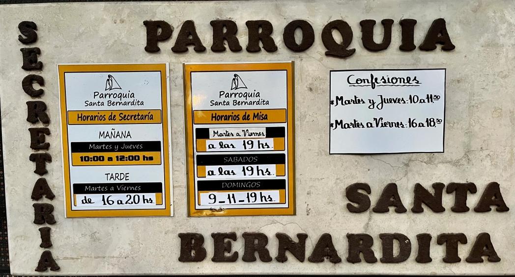 Horario de Misa en Santa Bernardita - Dónde está Bernardita de Lourdes horario de misa santa bernardita - Dónde está Bernardita de Lourdes