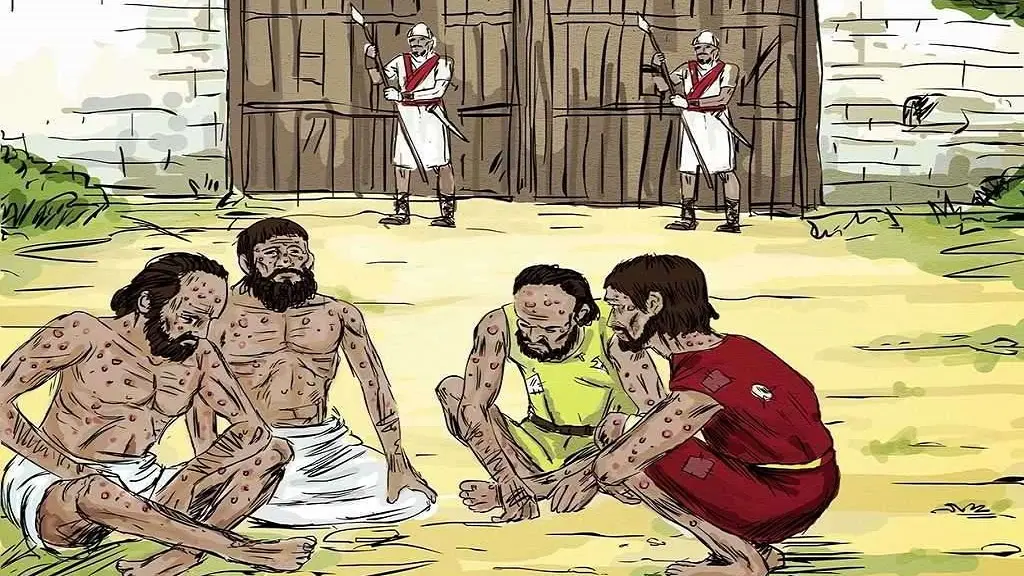 los cuatro leprosos de la biblia - Dónde habla la Biblia de los 4 leprosos