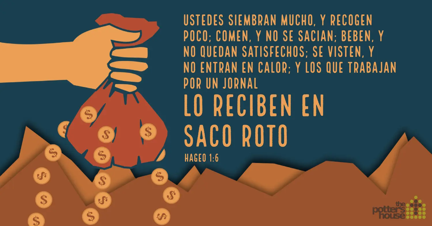 saco roto biblia - Dónde habla la Biblia de saco roto