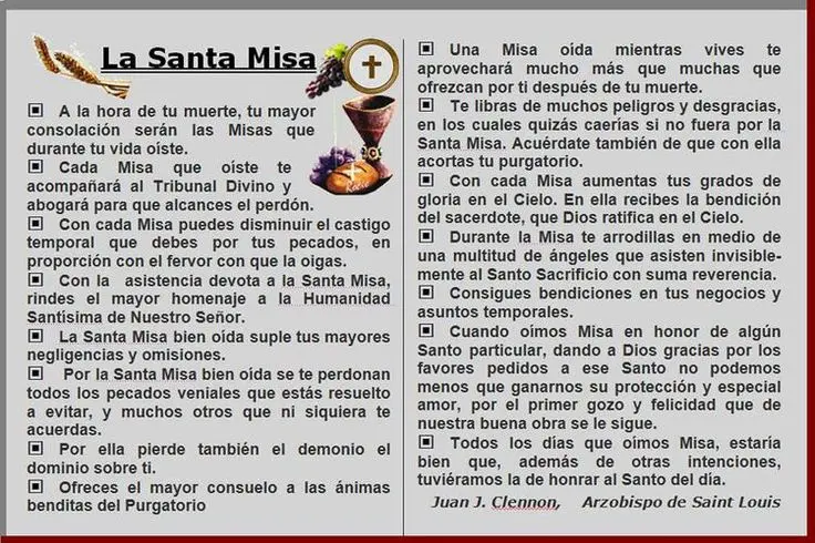 Los Beneficios de la Santa Misa: Un Camino hacia la Salvación y la Felicidad - Qué beneficios nos da la Misa beneficios de la santa misa - Qué beneficios nos da la Misa