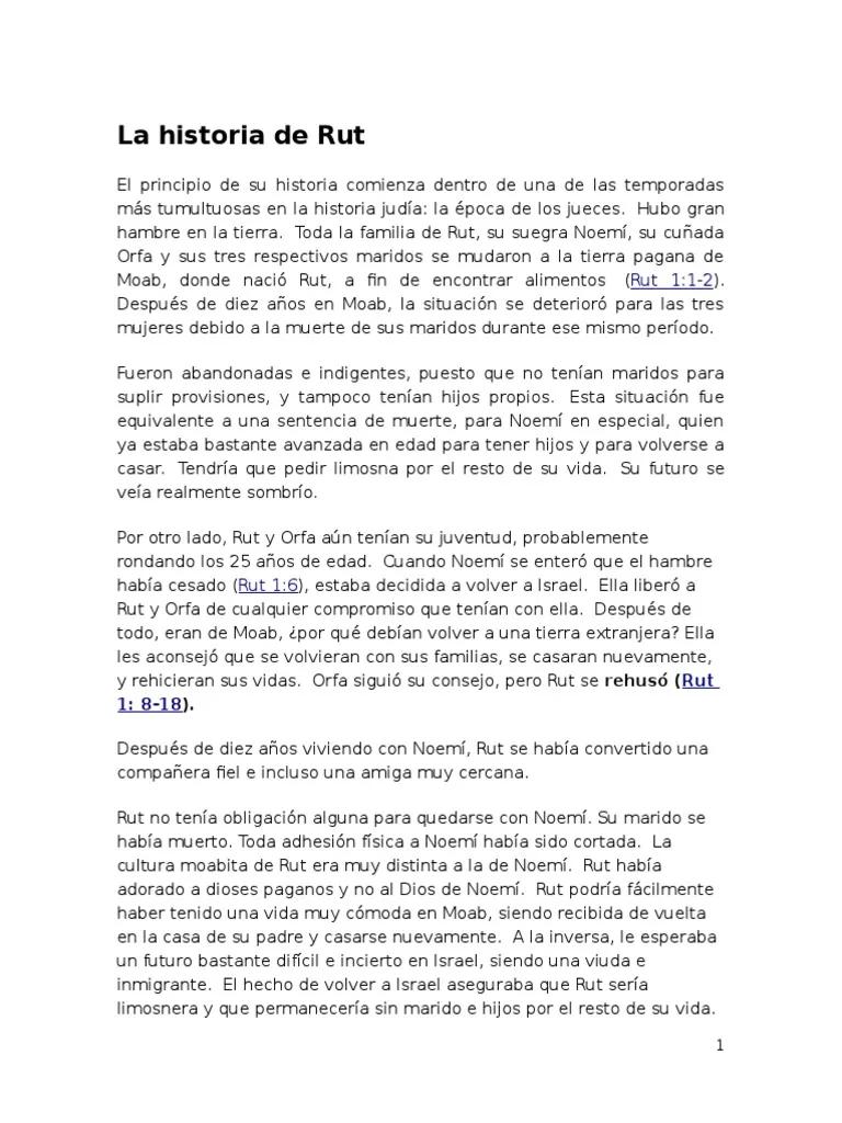 El Libro de Rut: Un Relato de Amor, Lealtad y Redención - Qué conclusiones podemos sacar de esta parte de la historia del libro de Rut rut biblia resumen - Qué conclusiones podemos sacar de esta parte de la historia del libro de Rut