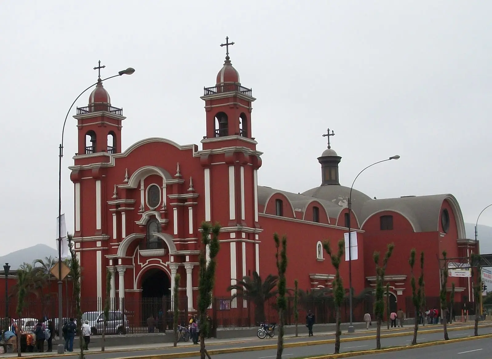 iglesia santa rosa de lima arquitectura - Que construyó Santa Rosa de Lima