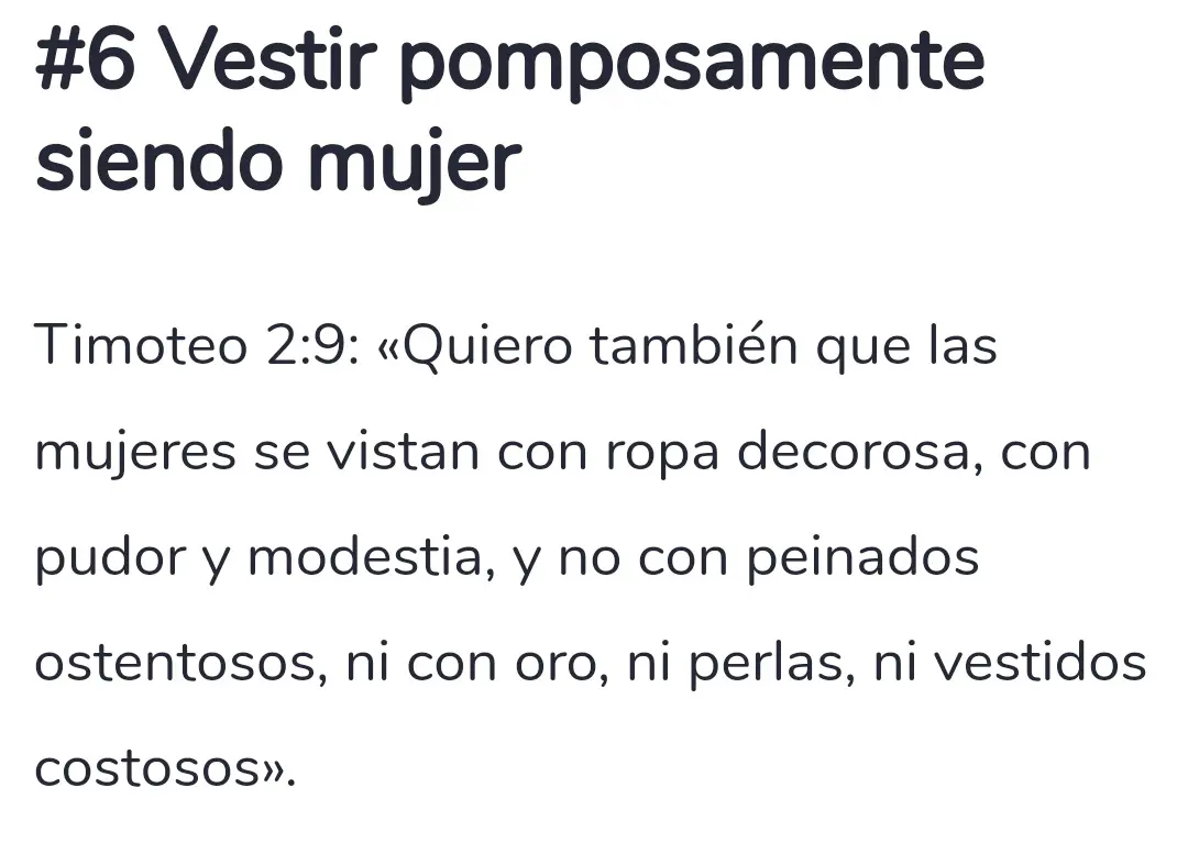 Las libertades que la Biblia no prohíbe - Qué cosas están prohibidas en la Biblia cosas que no prohibe la biblia - Qué cosas están prohibidas en la Biblia