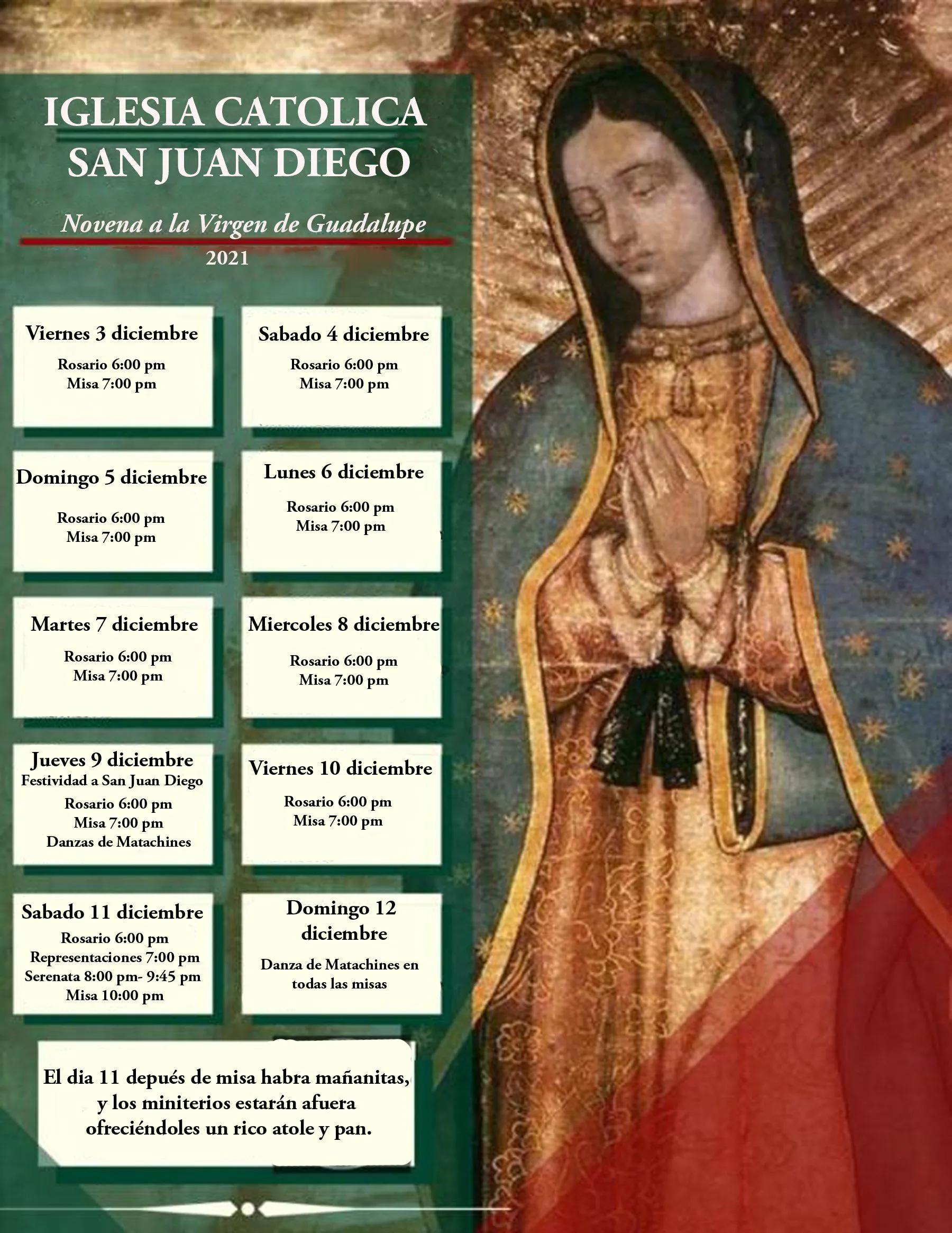 Nuestra Señora de Guadalupe: Horarios de Misa y Celebraciones - Qué día es la misa de la Virgen de Guadalupe nuestra señora de guadalupe horarios de misa - Qué día es la misa de la Virgen de Guadalupe
