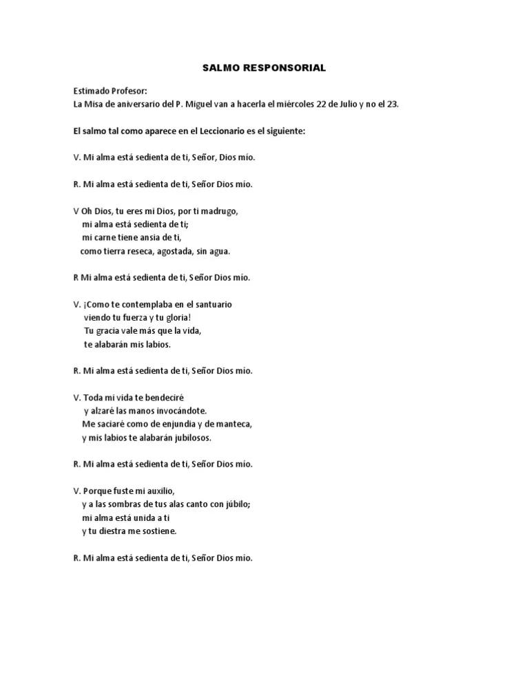 El Poder de los Salmos en la Misa: Un Viaje de Fe y Alabanza - Qué dice el salmo 61 de la Biblia salmos de misa - Qué dice el salmo 61 de la Biblia