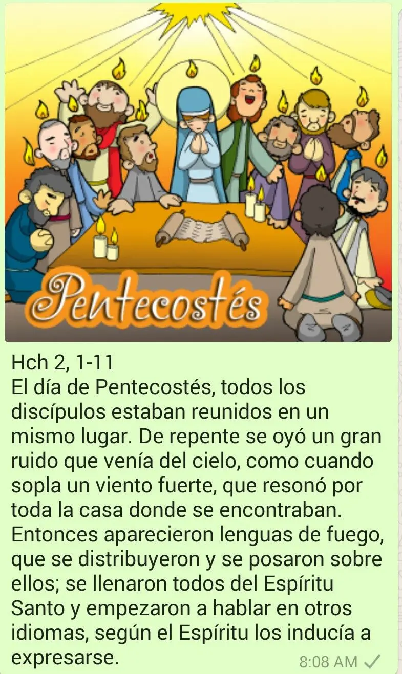 La Fiesta de Pentecostés: El Nacimiento de la Iglesia - Qué dice en Hechos 2 44 47 cita biblica de pentecostés biblia católica - Qué dice en Hechos 2 44 47