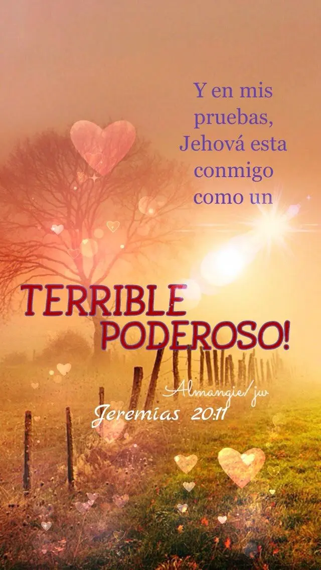 jehova es mi guerrero biblia - Qué dice en Jeremías 20 11