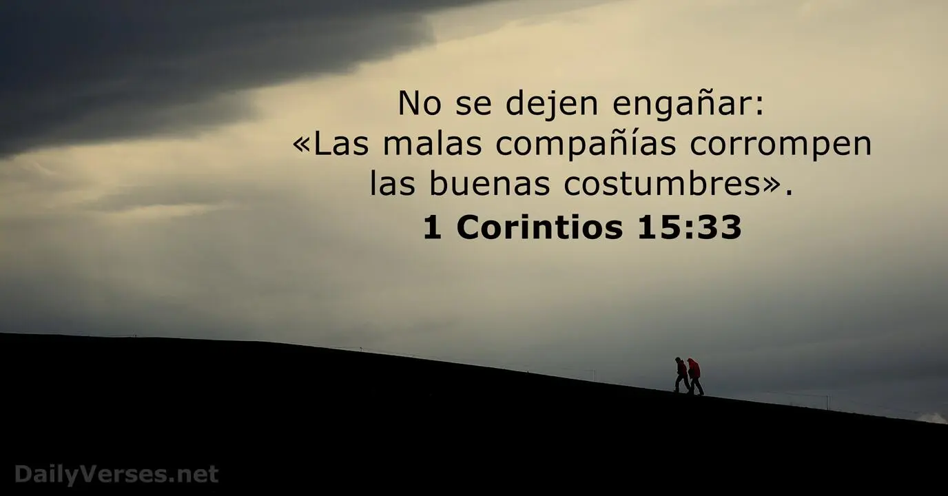 malas influencias en la biblia - Qué dice la Biblia acerca de la influencia