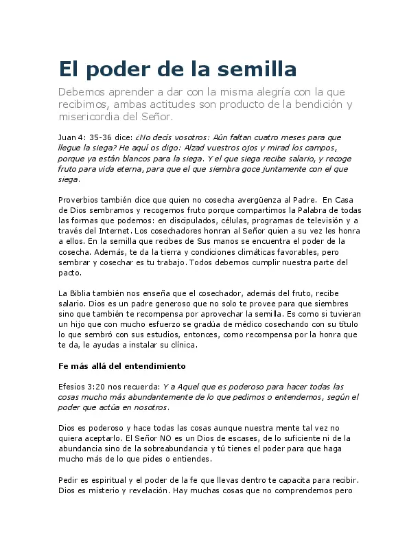 El Poder de la Semilla Según la Biblia: Un Estudio de Crecimiento y Transformación - Qué dice la Biblia de la buena semilla el poder de la semilla segun la biblia - Qué dice la Biblia de la buena semilla