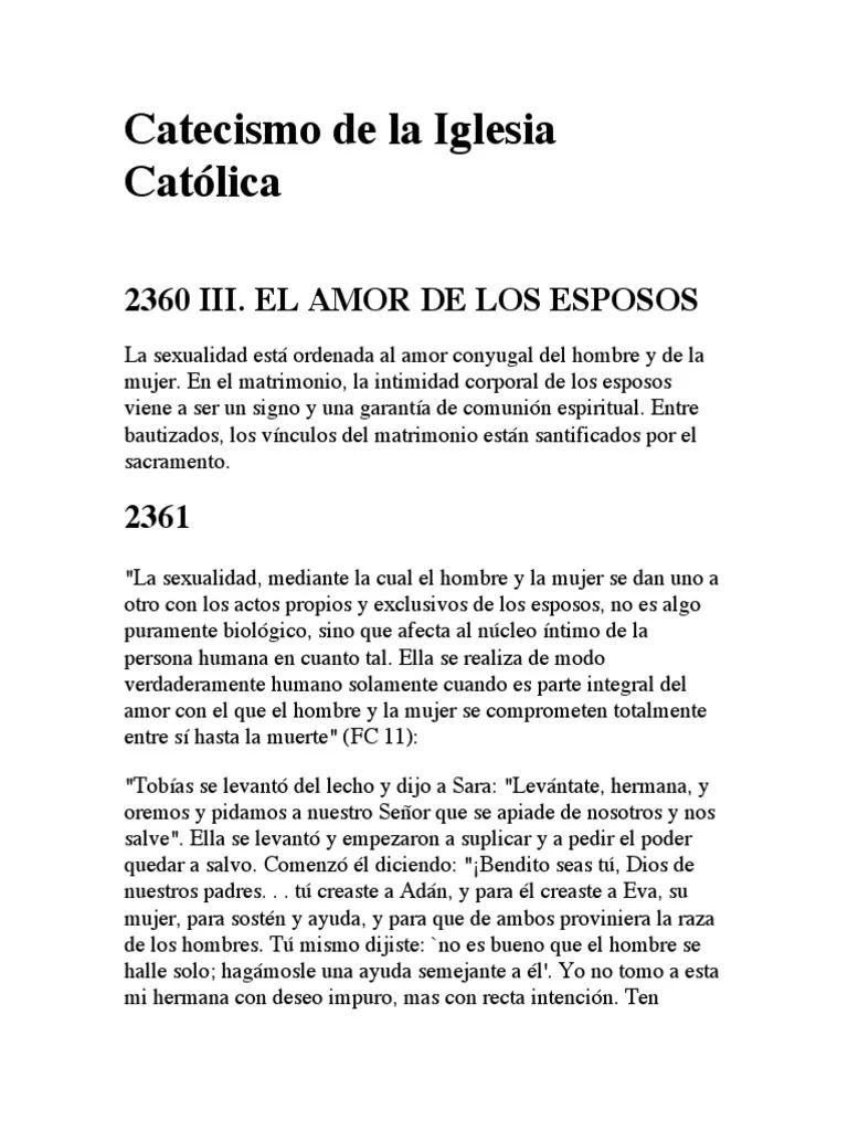 El Matrimonio según el Catecismo de la Iglesia Católica - Qué dice la Iglesia Catolica sobre el matrimonio matrimonio segun el catecismo de la iglesia catolica - Qué dice la Iglesia Catolica sobre el matrimonio