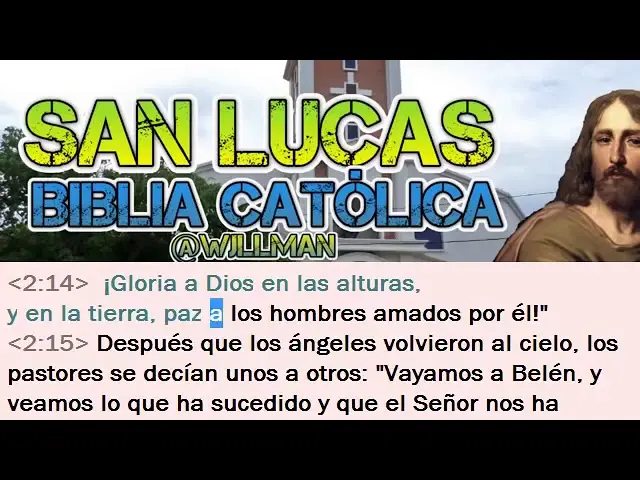 lucas biblia catolica - Qué dice Lucas 1 y 2