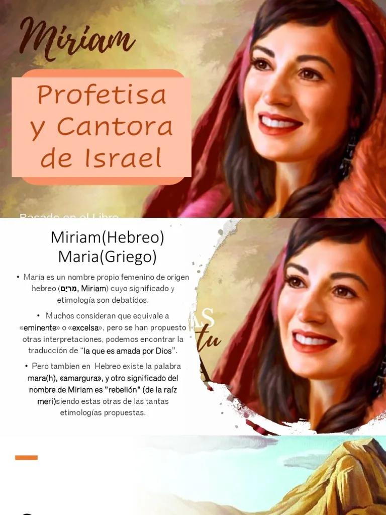 La Historia de Miriam en la Biblia: Una Mujer de Fe, Coraje y Profecía - Qué enseñanza nos deja María la hermana de Moisés historia de miriam en la biblia - Qué enseñanza nos deja María la hermana de Moisés