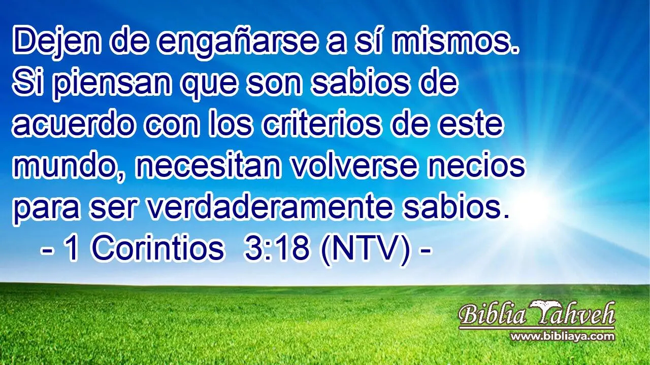 engañarse a sí mismo biblia - Qué es el autoengaño en la Biblia