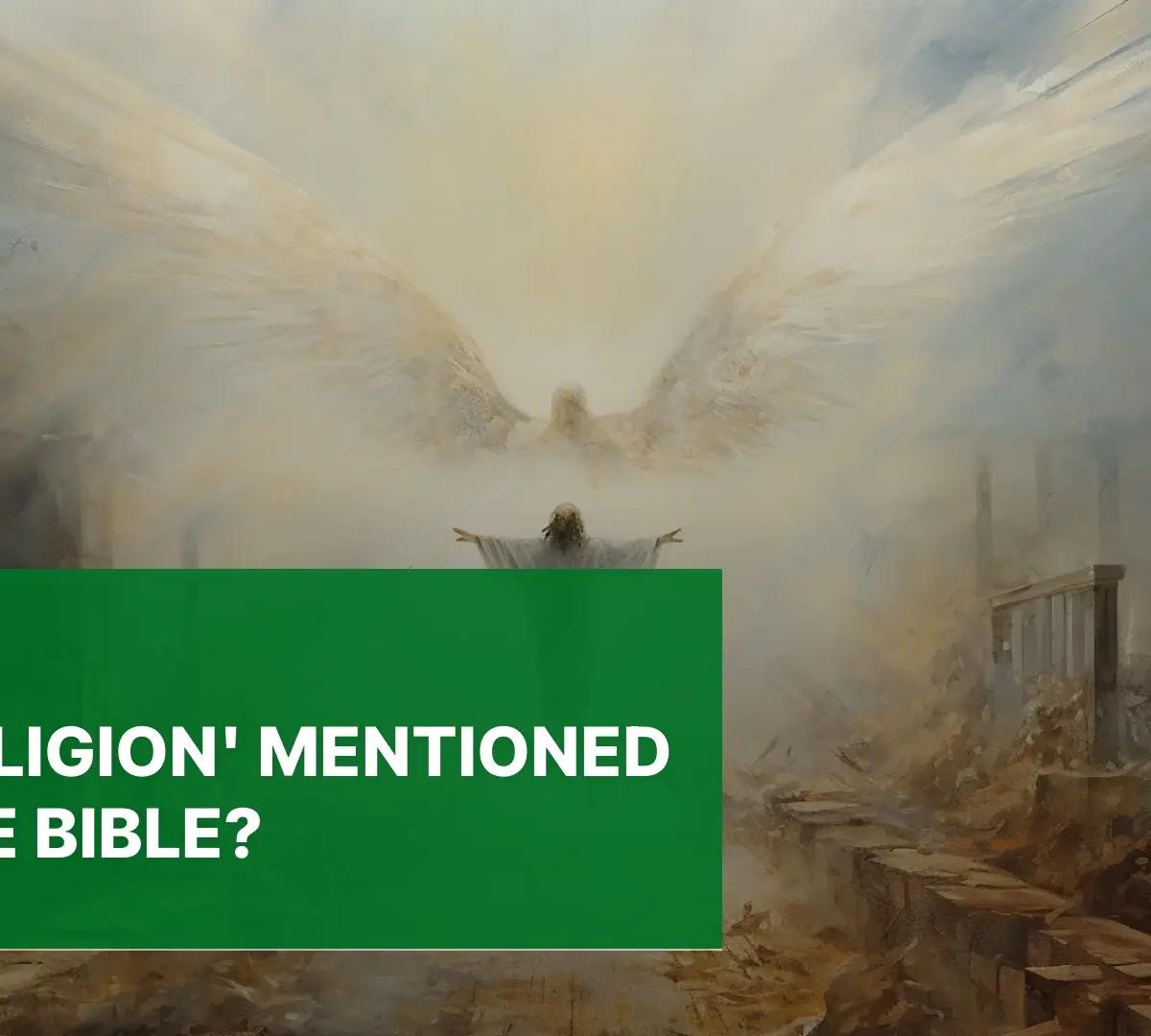 ¿Qué es ser religioso según la Biblia? - Qué es el concepto religioso que es ser religioso segun la biblia - Qué es el concepto religioso