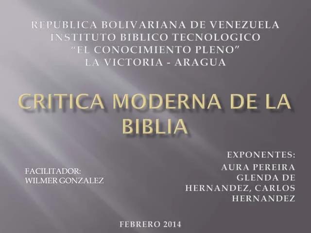 La Crítica Histórica de la Biblia: Desentrañando el Mundo Detrás del Texto - Qué es el método histórico-crítico de la Biblia critica historica de la biblia - Qué es el método histórico-crítico de la Biblia
