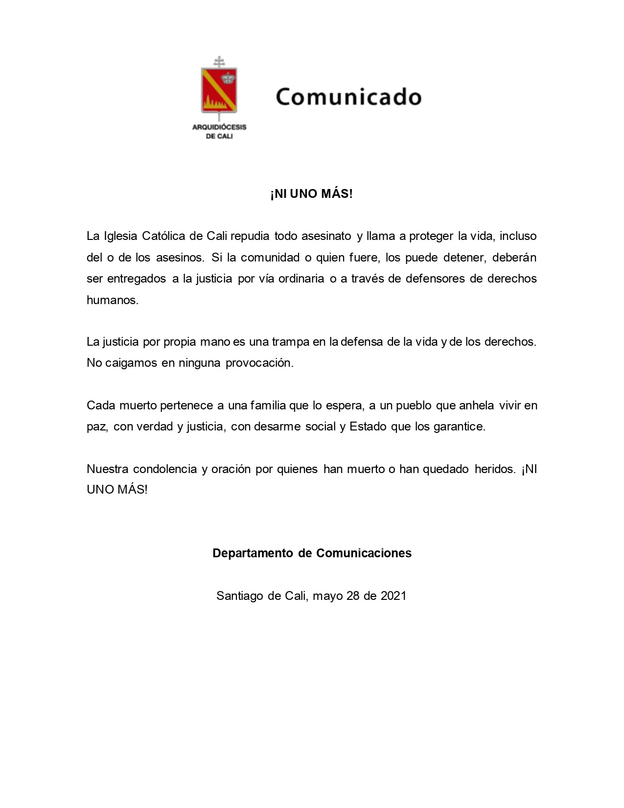 Comunicado Iglesia Católica: Un Canal de Fe, Esperanza y Amor - Qué es la comunicacion en la Iglesia comunicado iglesia catolica - Qué es la comunicacion en la Iglesia