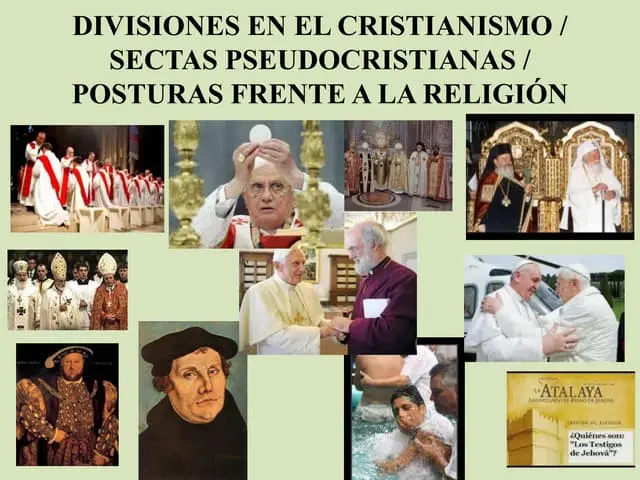La Fragmentación del Cristianismo: Una Historia de Divisiones y Diversidad - Qué es la división cristiana division de la iglesia cristiana - Qué es la división cristiana