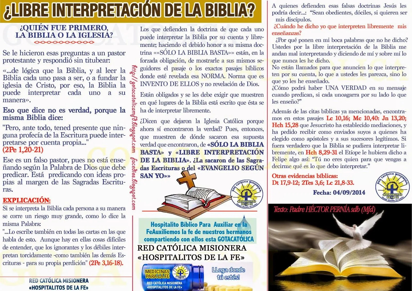 La Biblia: Un Libro de Libre Interpretación? - Qué es la libre interpretación de la Biblia la biblia es de libre interpretacion - Qué es la libre interpretación de la Biblia